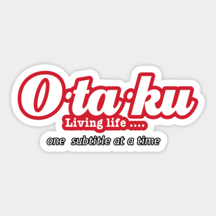 Otaku Life Sticker